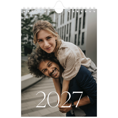 Fotokalender A5 Enkel — Stora bilder [omslag]