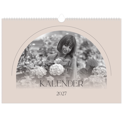 Fotokalender A3 Enkel — Enkel botanisk [omslag]
