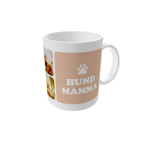 Fotomugg — Hundmamma - Färg