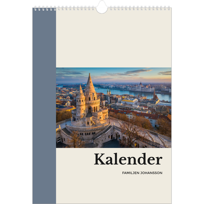 A3 Årskalender — Världens sevärdheter [omslag]