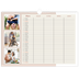 A3 Fotokalender — Familjekalender i naturfärger - Familj på 4 [Mars]