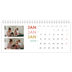 Skrivbordskalendrar — Färgglada typsnitt [Januari]