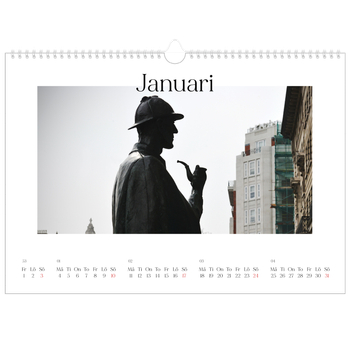 Fotokalender A3 Enkel — Min reseskildring