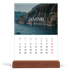 Skrivbordskalender med träställ - Stående — Oändlig flykt [Januari]