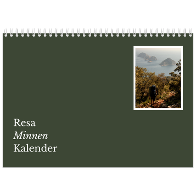 Fotokalender A3 Klassisk (30 x 40 cm) — Redaktionell Jord [omslag]