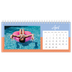 Skrivbordskalendrar — Färg och mönster [April]