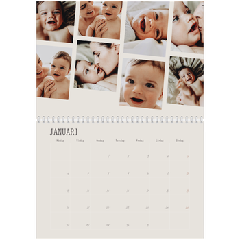 Fotokalender A3 Klassisk — Dynamiska bilder