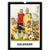 A3 Årskalender — Svart bakgrund [omslag]