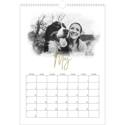 A3 Årskalender — Fotoeffekter [Maj]