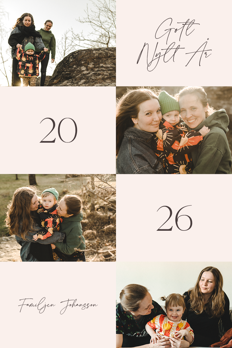 Fotokort — Rutigta bilder