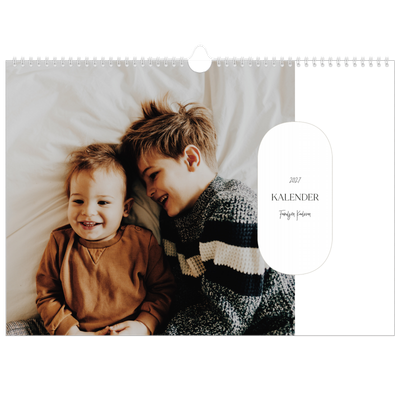 A3 Fotokalender — Planeraren - Familj på 5 [omslag]