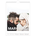 Fotokalender A4 Enkel (20 x 30 cm) — Stor månad [Mars]