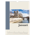 A3 Årskalender — Världens sevärdheter [Januari]