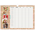 A3 Fotokalender — Rustik planerare - Familj på 5 [Februari]