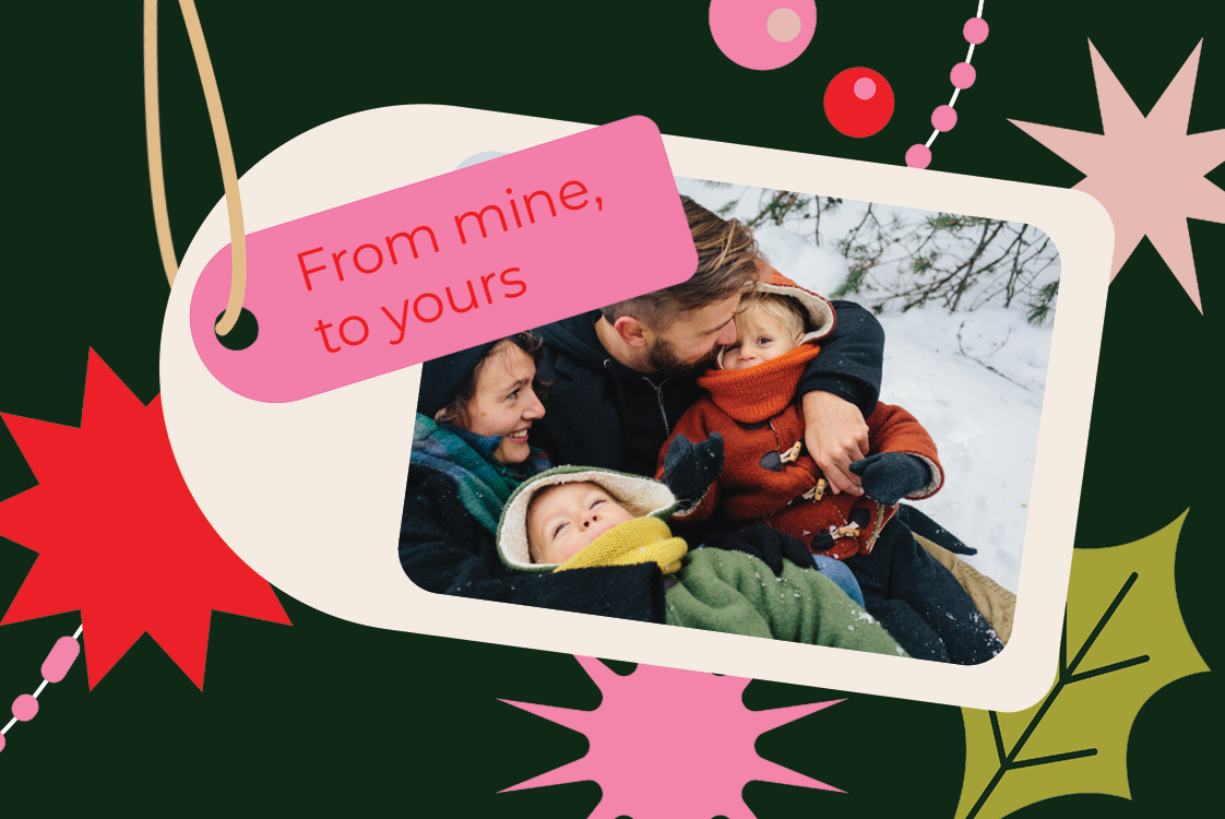 Fotokort — Glad pop