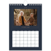 Fotokalender A5 Enkel — Preussisk blå [Februari]