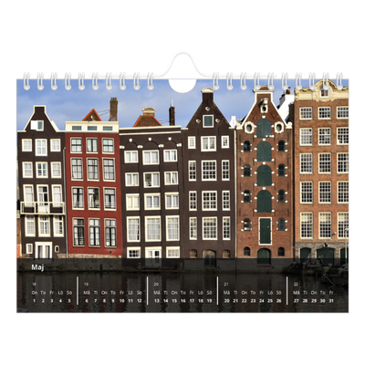 Fotokalender A5 Enkel — Transparent kalender [omslag]