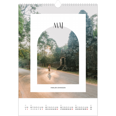 A3 Årskalender — Det öppna valvet [Maj]