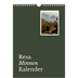 Fotokalender A4 Enkel (20 x 30 cm) — Redaktionell Jord [omslag]