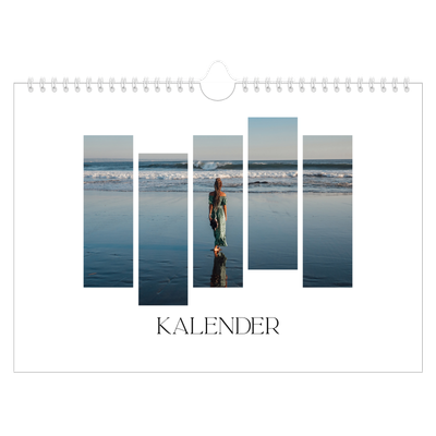 Fotokalender A4 Enkel — Resemosaiker [omslag]