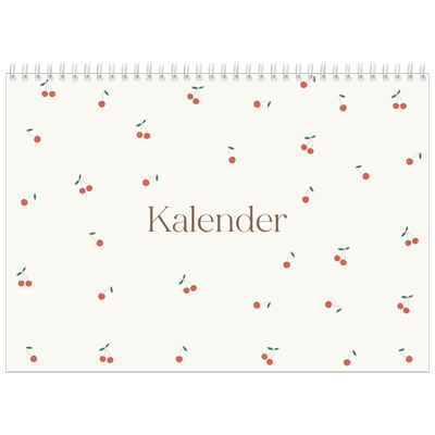 Fotokalender A3 Klassisk (30 x 40 cm) — Körsbärslycka [omslag]