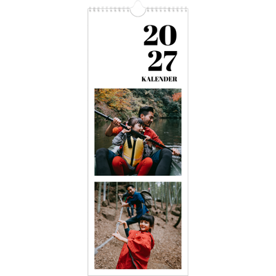 Fotokalender Smal  — Serif och ögonblick [omslag]