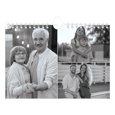 Fotokalender A5 Enkel — Bilder i fokus [omslag]