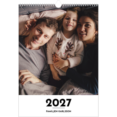 A3 Årskalender — Bokstav i fokus [omslag]