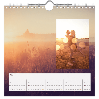 Årskalender kvadratisk — Tillbaka till naturen [omslag]