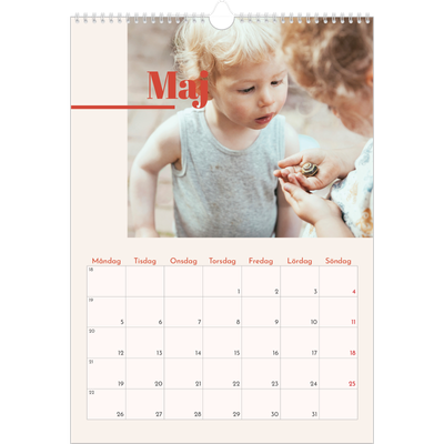 A3 Årskalender — 90-talets nostalgi [omslag]