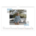 Fotokalender A4 Enkel — Dubblett text [Mars]