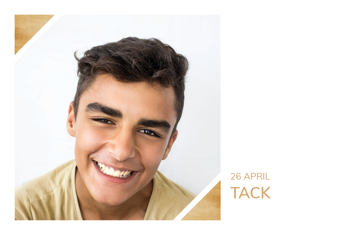 Tack — Minimalistisk mosaik