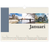 Fotokalender A3 Enkel — Världens sevärdheter [Januari]
