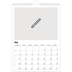 Fotokalender A4 Enkel (20 x 30 cm) — Designa din egna fotoprodukt [omslag]