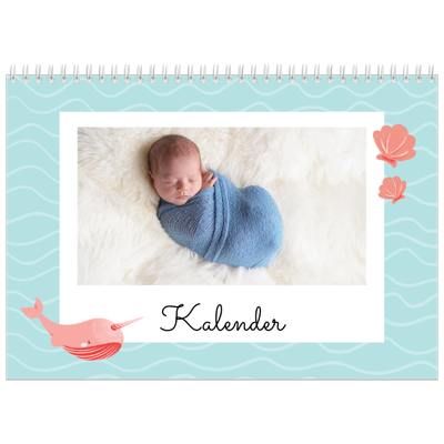 Fotokalender A3 Klassisk (30 x 40 cm) — Söta djur [omslag]