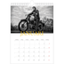 Fotokalender A4 Enkel (20 x 30 cm) — Historisk stil [Januari]