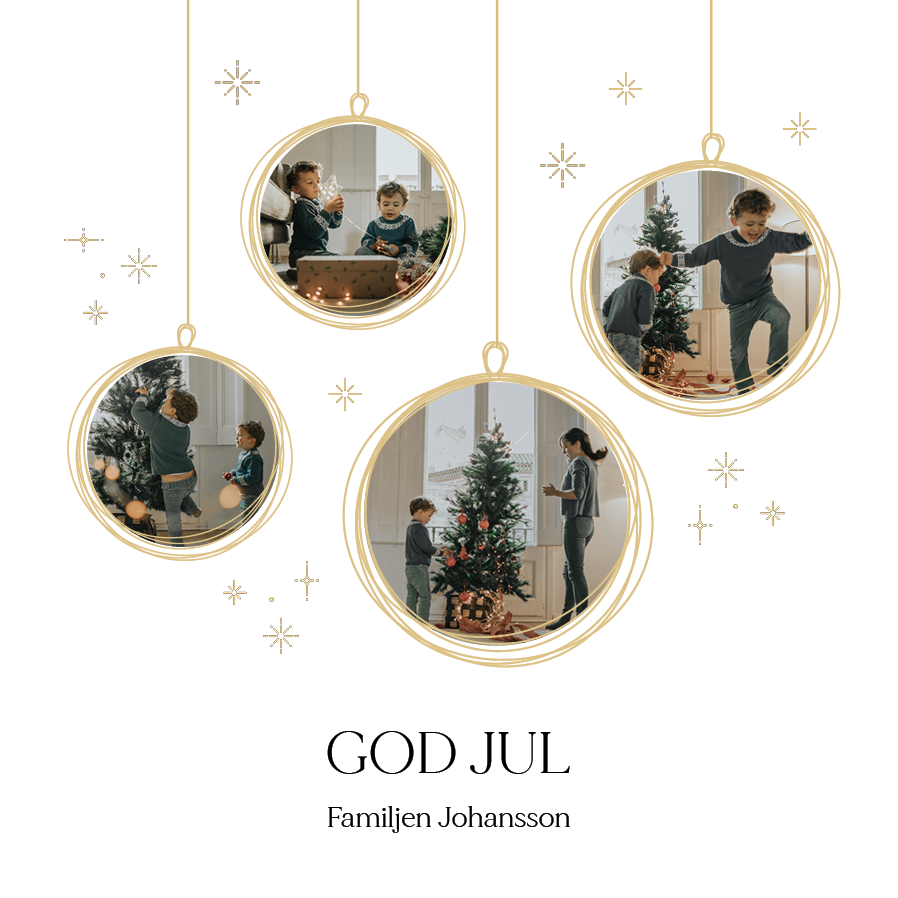 Fotokort — Julkulramar