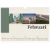 Fotokalender A3 Enkel — Världens sevärdheter [Februari]