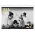 Fotokalender A3 Klassisk (30 x 40 cm) — Stora nummer i glitter [omslag]