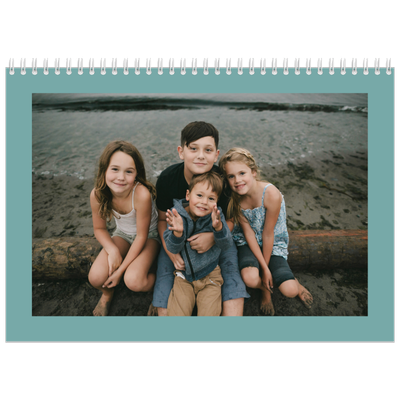 Fotokalender A3 Klassisk (30 x 40 cm) — Kalender i jordtoner [omslag]