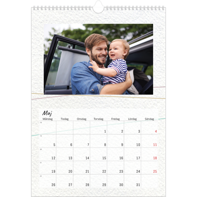 A3 Årskalender — Blompapper [omslag]