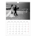 Fotokalender A4 Enkel (20 x 30 cm) — Elegant skrift [Februari]
