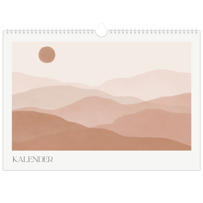 Fotokalender A3 Enkel — Citatsamling om välbefinnande [omslag]