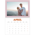 Fotokalender A3 Klassisk (30 x 40 cm) — Retro ramar [April]
