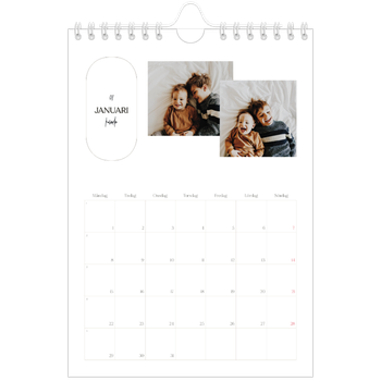 Fotokalender A5 Enkel — Planeraren