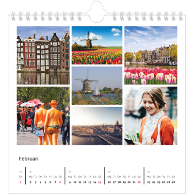 Årskalender kvadratisk — Bildgaller [Februari]