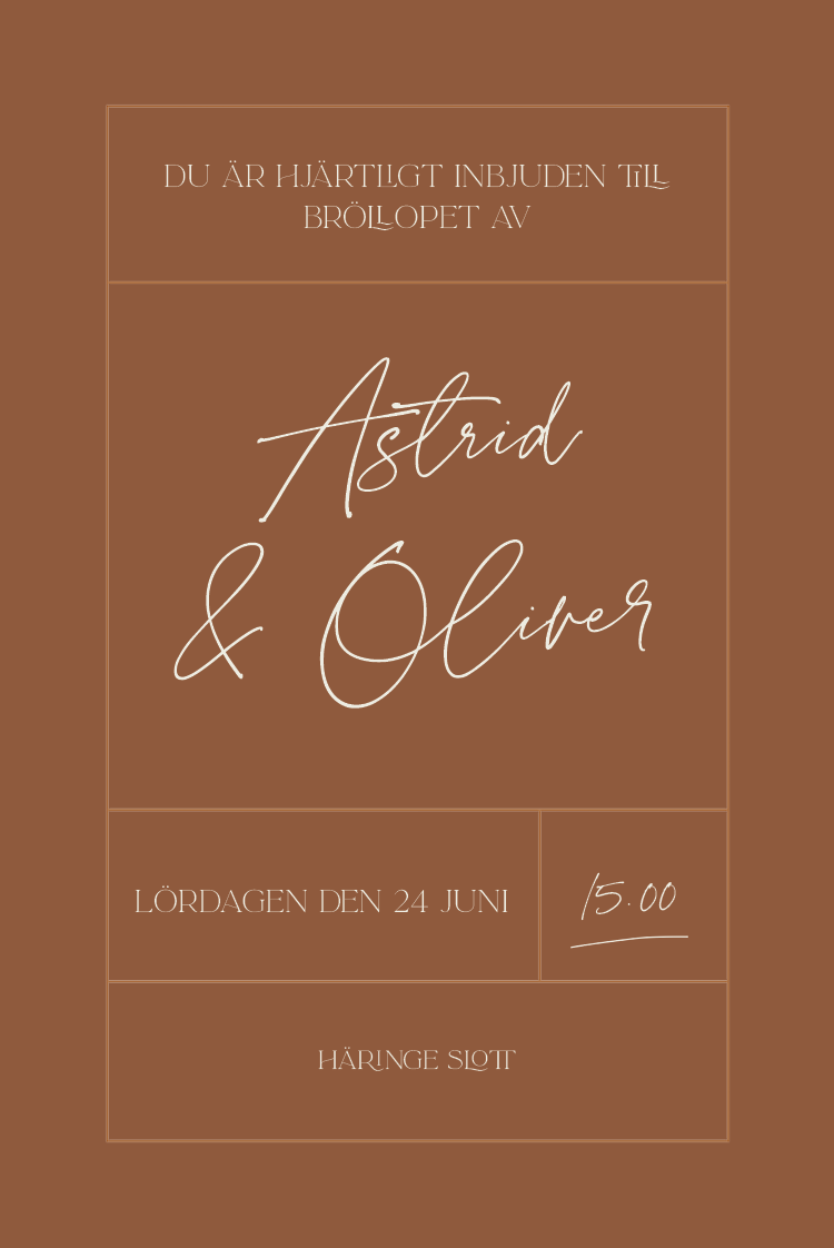 Inbjudningar — Jordnära