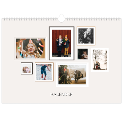 Fotokalender A3 Enkel — Bildvägg [omslag]