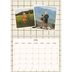 Fotokalender A3 Klassisk (30 x 40 cm) — Retro mönster [April]