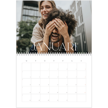 Fotokalender A3 Klassisk — Stora bilder